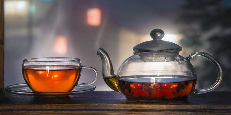 An image of tea which is representing a phenol rich consumable