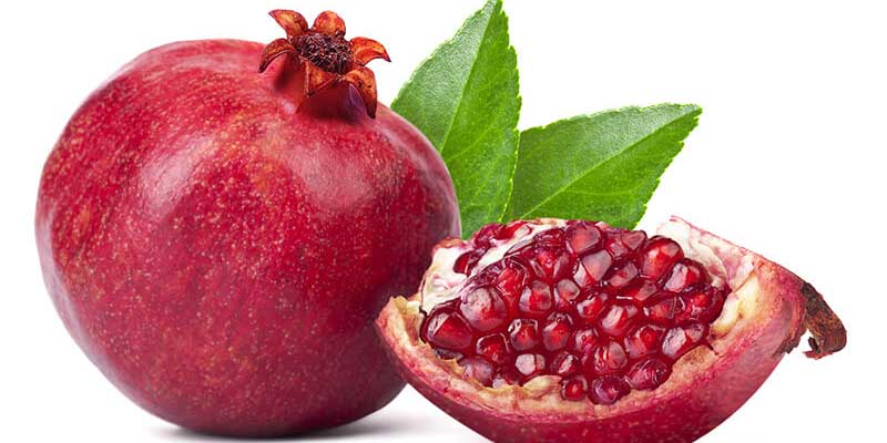 An image of fresh pomegranate fruit